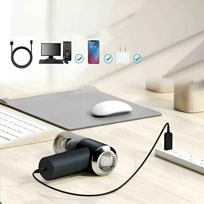 Portable Air Duster Wireless Vacuum Cleaner